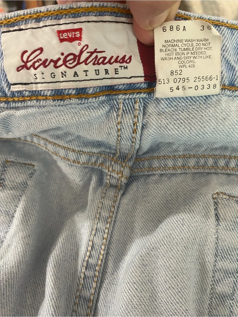 Vintage 90’s Orange Tab Levi’s jeans 44x36
